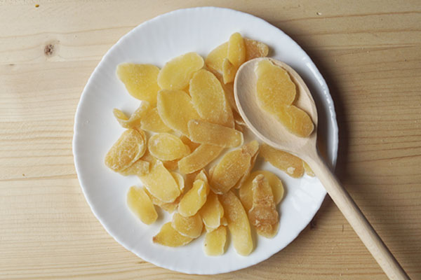 acheter du gingembre confit en lamelle - sans sucre ajouté - vente en ligne plaisirs de fruits