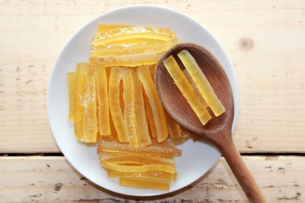 Lamelle de citron confit - Plaisirs de fruits