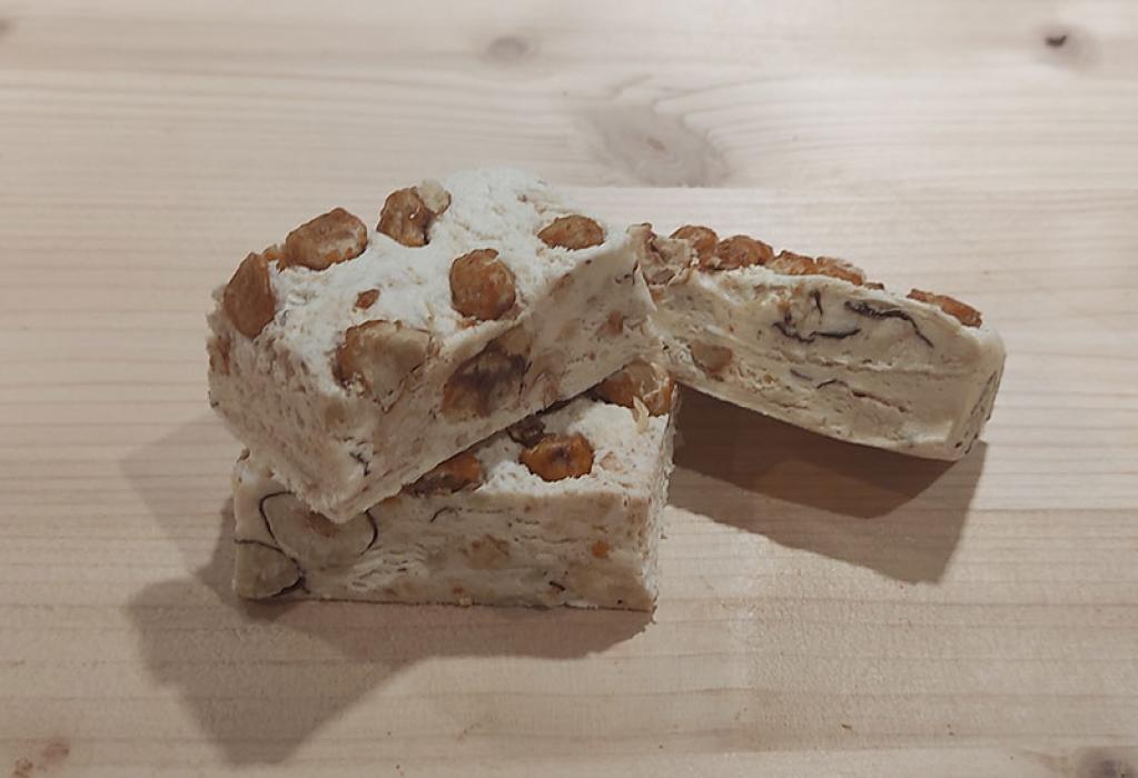 nougat noisettes pralinées